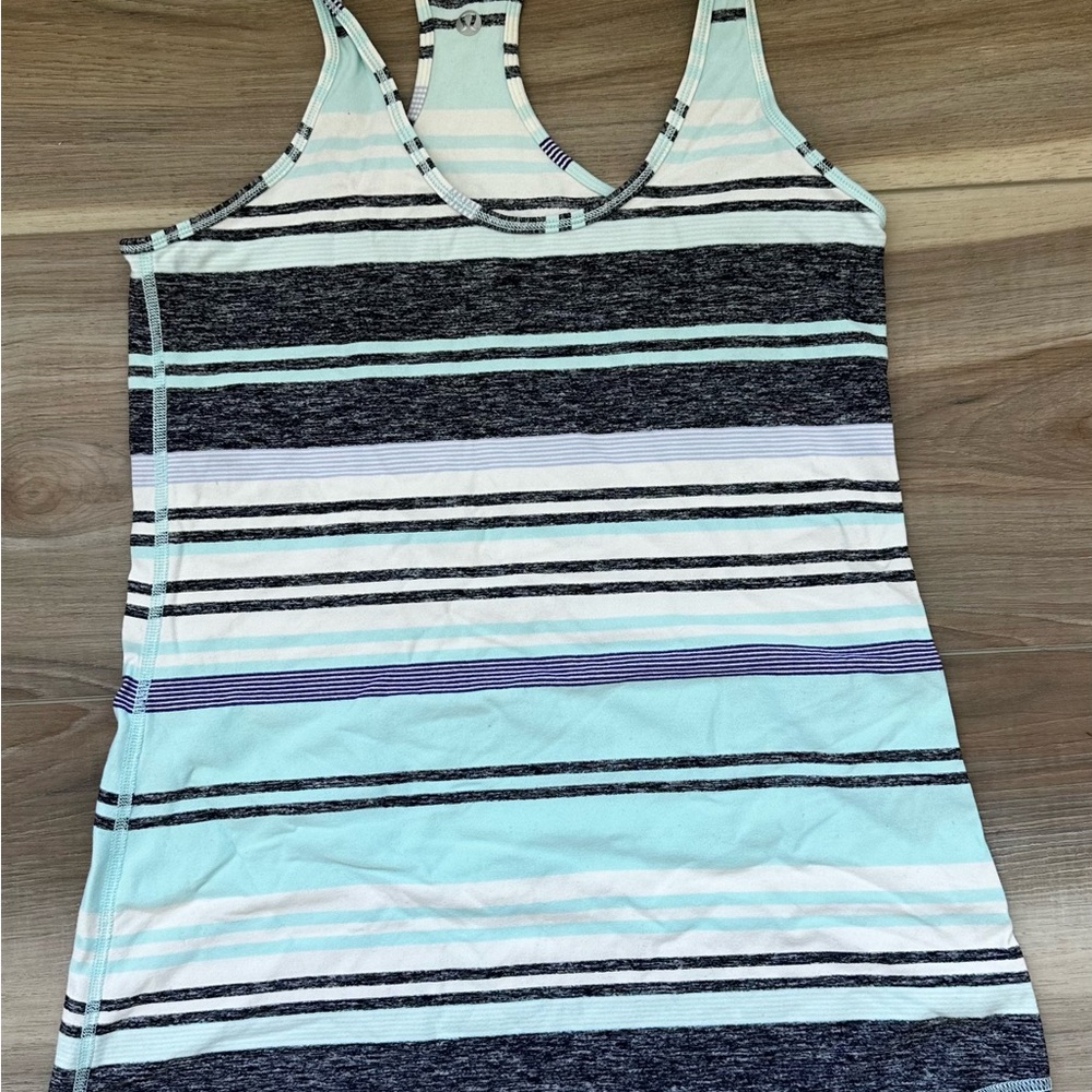 Lululemon Athletica Multicolor Striped Tank